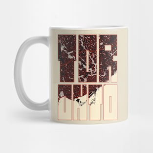 Toronto, Canada City Map Typography - Vector Mug